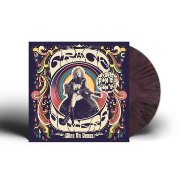 BOWERS,GRACE & THE HODGE PODGE - WINE ON VENUS (RECYCLED RAINBOW TIE DYE SPLATTER VINYL)
