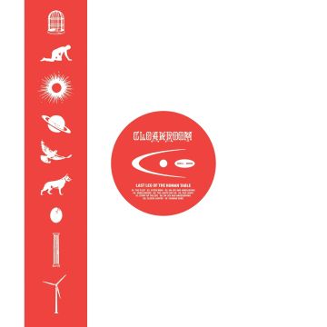 CLOAKROOM - LAST LEG OF THE HUMAN TABLE (CLEAR WITH SILVER GLITTER VINYL)