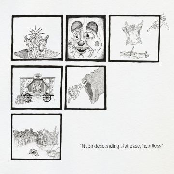 TEEN SUICIDE - NUDE DESCENDING STAIRCASE HEADLESS