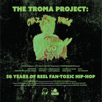CHAZ KANGAS - TROMA PROJECT: 50 YEARS OF REEL FAN-TOXIC (GREEN VINYL)