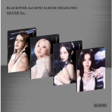 BLACKPINK - DEADLINE-BLACKPINK THE 3RD MINI ALBUM (SILVER VER.-ROSE)