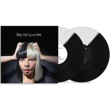 SIA - THIS IS ACTING (BLACK/WHITE SPLIT VINYL/140G)