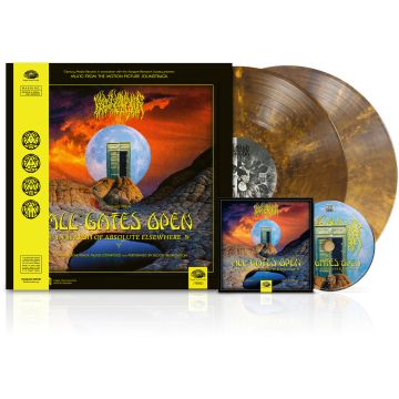 BLOOD INCANTATION - ALL GATES OPEN (OST) ( GOLD/BLACK ICE VINYL/2LP/BLU-RAY)