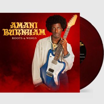 AMANI BURNHAM - ROOTS & WINGS (MAROON VINYL)