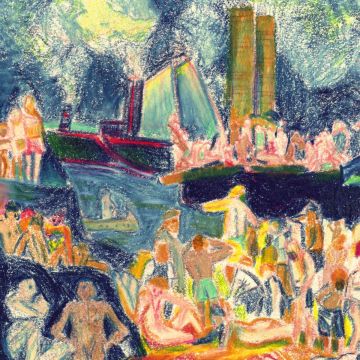 RINGING - ANOTHER CYCLE IN THE COSMIC WASH (PEACH VINYL)