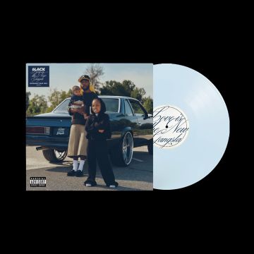 6LACK - LOVE IS THE NEW GANGSTA (MOONLIGHT CLEAR VINYL/ALTERNATE COVER)
