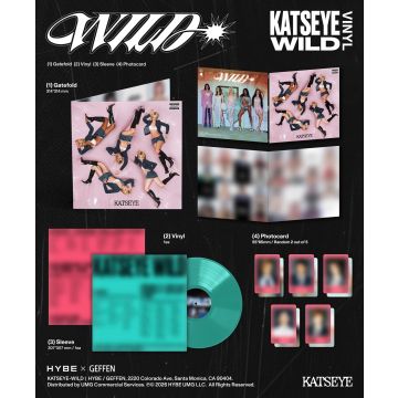 KATSEYE - WILD (LIMITED EDITION) (JADE VINYL)
