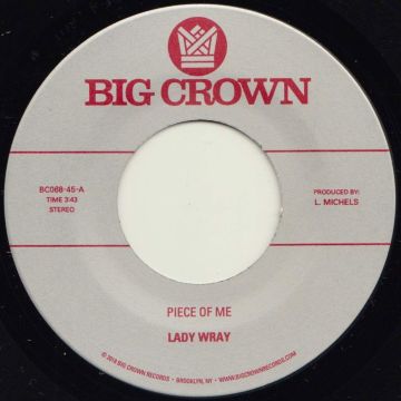 LADY WRAY - PIECE OF ME B/E COME ON IN