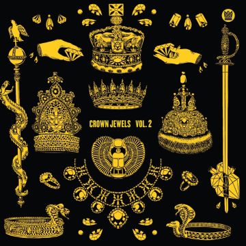 VARIOUS ARTISTS - BIG CROWN RECORDS PRESENTS CROWN JEWELS: VOL. 2 (GOLDEN HAZE VINY