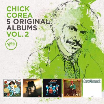 CHICK COREA - 5 ORIGINAL ALBUMS