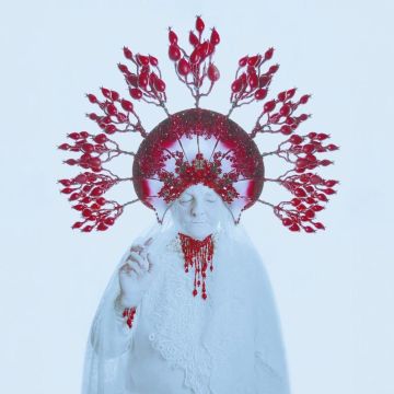 SLEEP PARTY PEOPLE - HEAP OF ASHES (BLOOD RED VINYL)