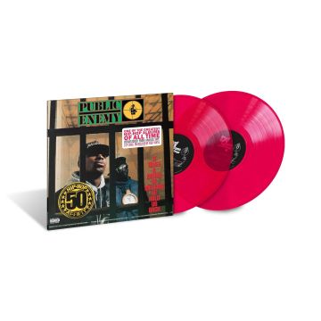 PUBLIC ENEMY - IT TAKES A NATION OF MILLIONS TO HOLD US BACK (APPLE RED VINYL)