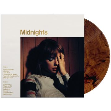 TAYLOR SWIFT - MIDNIGHTS (MAHOGANY COLOR VINYL)