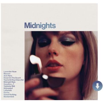 TAYLOR SWIFT - MIDNIGHTS (MOONSTONE BLUE CD)