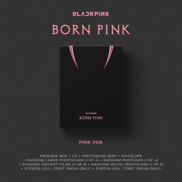 BLACKPINK - BORN PINK (VERSION A/PINK BOX)