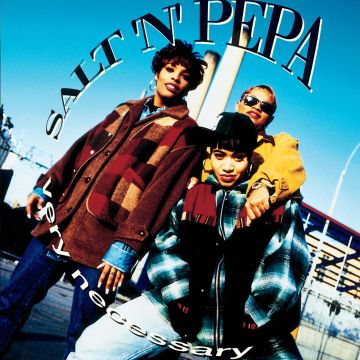 SALT-N-PEPA - VERY NECESSARY (BLUE VINYL)