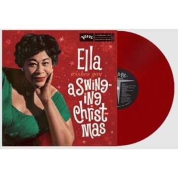 ELLA FITZGERALD - ELLA WISHES YOU A SWINGING CHRISTMAS (RUBY RED VINYL)