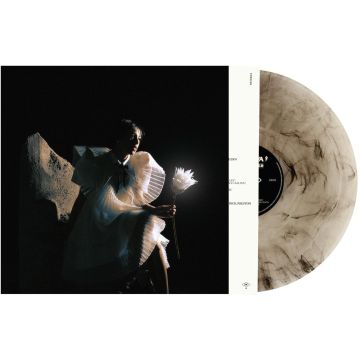 TELENOVA - TIME IS A FLOWER (BLACK/MILKY WHITE VINYL)