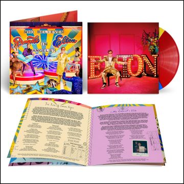JOHN,ELTON & BRANDI CARLILE - WHO BELIEVES IN ANGELS? (TRI-COLOR VINYL)