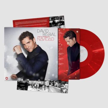 DAVID BISBAL - TODO ES POSIBLE EN NAVIDAD (RED WITH GLITTER VINYL)