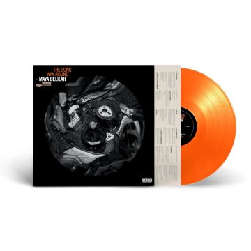 MAYA DELILAH - LONG WAY ROUND (TRANSPARENT PUMPKIN SPICE VINYL)