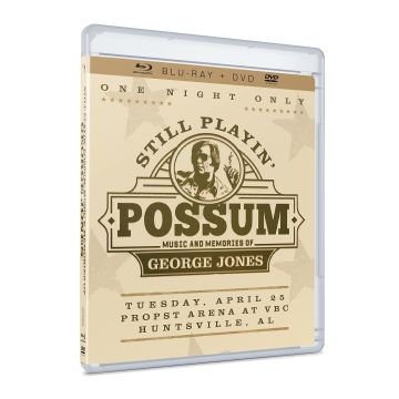 VARIOUS ARTISTS - STILL PLAYIN POSSUM: MUSIC & MEMORIES OF GEORGE JONES (DVD/BLU-RA