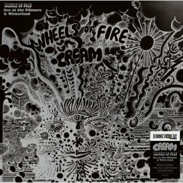 Cream - Wheels Of Fire: Live Att The Fillmore & Winterland [3LP] (Colored Vinyl, Expanded Edition, limited to 4500, indie-exclusive)