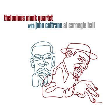 THELONIOUS QUARTET WITH JOHN COLTRANE MONK - THELONIOUS MONK QUARTET AT CARNEGIE HALL