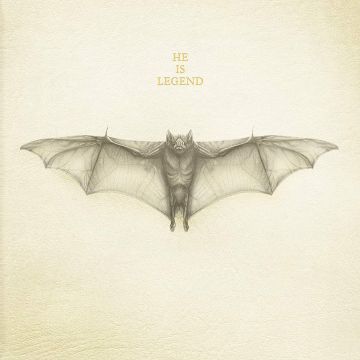 HE IS LEGEND - WHITE BAT