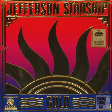 JEFFERSON STARSHIP - GOLD (GOLD VINYL/7 INCH GOLD SINGLE)