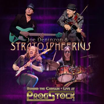 [CD/DVD] JOE; STRATOSPHEERIUS DENINZON - BEHIND THE CURTAIN - LIVE AT PROGSTOCK