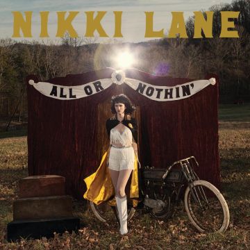 NIKKI LANE - ALL OR NOTHIN (METALLIC SILVER & YELLOW SWIRL VINYL)