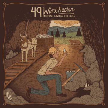 49 WINCHESTER - FORTUNE FAVORS THE BOLD (RED, MARIGOLD & GREEN SPLATTER VINYL)