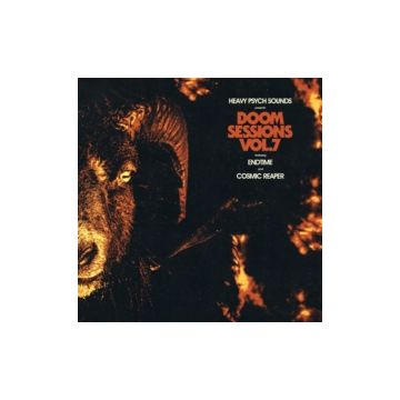 ENDTIME / COSMIC REAPER - DOOM SESSIONS VOL.7 (TRANSPARENT RED SWIRL & BLACK SPLATTER VINYL
