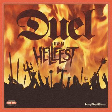 DUEL - LIVE AT HELLFEST (TRANSPARENT ORANGE & BLACK SPLATTER VINYL)