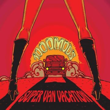 1000MODS - SUPER VAN VACATION (YELLOW/RED/BLACK VINYL)