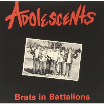 ADOLESCENTS - BRATS IN BATTALIONS (RED VINYL)