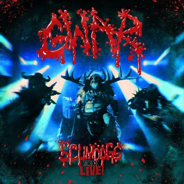 GWAR - SCUMDOGS XXX LIVE (2LP/BLUE MARBLED VINYL)