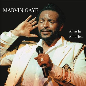 MARVIN GAYE - ALIVE IN AMERICA (NATURAL CLEAR MARBLE VINYL/LIMITED EDITION/REMA
