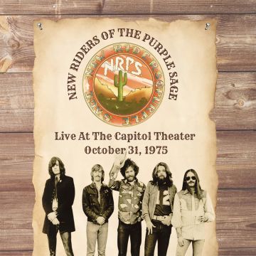 NEW RIDERS OF THE PURPLE SAGE - LIVE AT THE CAPITOL THEATER - OCTOBER 31 1975