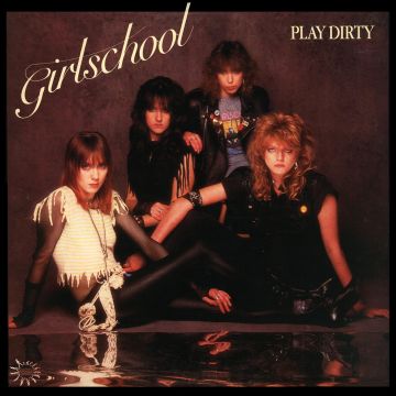 GIRLSCHOOL - PLAY DIRTY (RED MARBLE VINYL/180G)
