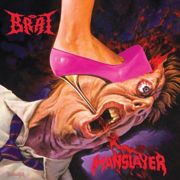 BRAT - MANSLAYER (BLACK SPLATTER VINYL)