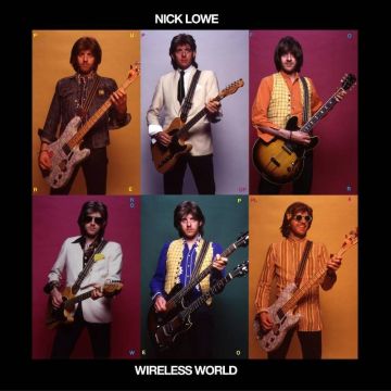 NICK LOWE - WIRELESS WORLD (TRANSPARENT GREEN WITH BLACK SWIRL VINYL)