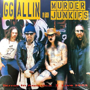 ALLIN,GG & THE MURDER JUNKIES - TERROR IN AMERICA (CLEAR GREEN VINYL)