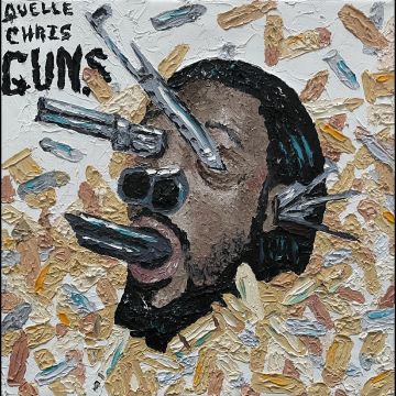 QUELLE CHRIS - GUNS (GOLD SPLATTER VINYL)