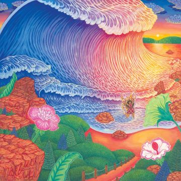 THANYA IYER - TIDE/TIED (INTO THE WATER/BLUE/WHITE GALAXY VINYL)