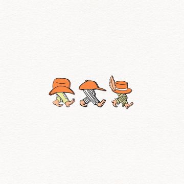BAD BAD HATS - WALKMAN (ORANGE CRUSH VINYL)