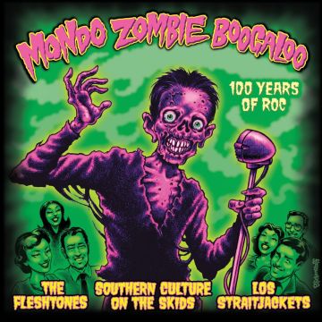 LOS STRAITJACKETS & SOUTHERN CULTURE ON THE SKIDS & THE FLESHTONES - MONDO ZOMBIE BOOGALOO (PINK VINYL/LIMITED)