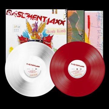 BASEMENT JAXX - KISH KASH (RED & WHITE VINYL)