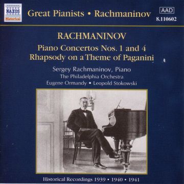 RACHMANINOV - RACHMANINOV PF CTOS 1 4